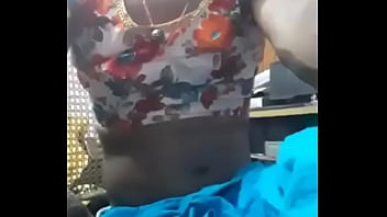 huge boob lady gets on bus in see thru top and braless
