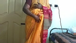 indian wife sari blouse opn