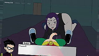 spanking the ass of teen titans