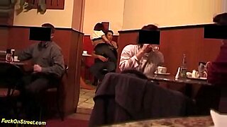 desi couple in cafe