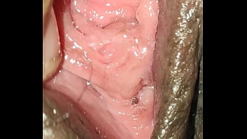 wife wet pussy close up