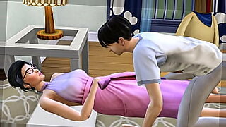 mom and son sleeping japanese girl
