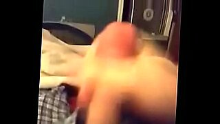 asian teen giving blowjob for guy while getting her pussy fucked with toys by other guy on the stair