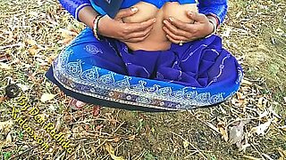 indian real aunty old village jangal sex